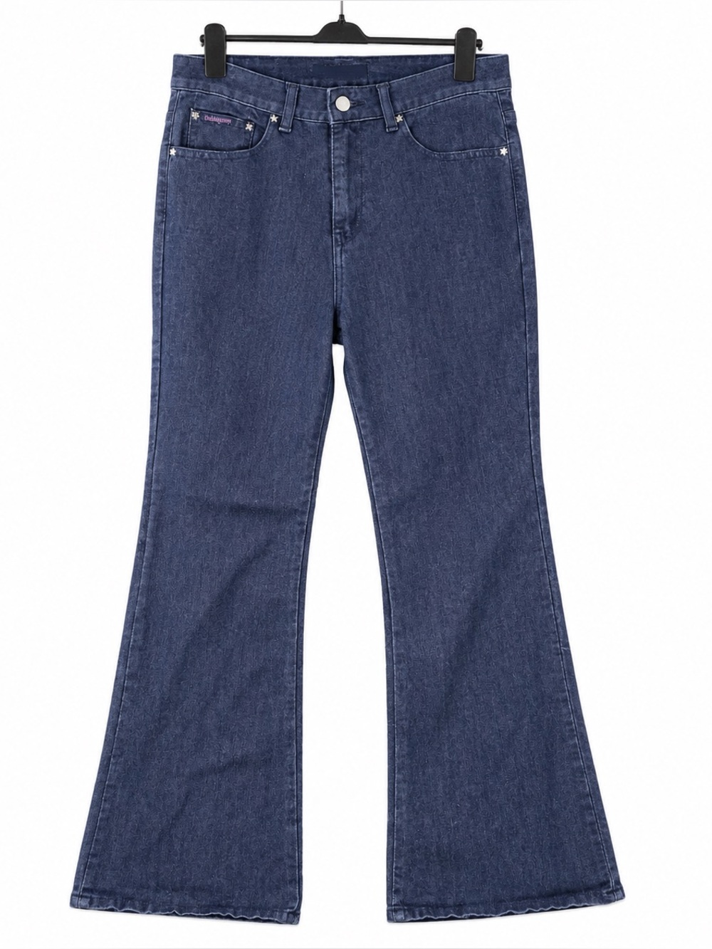 Bubblegum USA Y2K Dark Wash Flare Jeans Made in USA Size 11